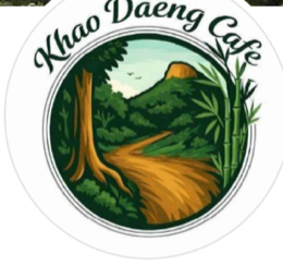 โลโก้เขาแดง คาเฟ่